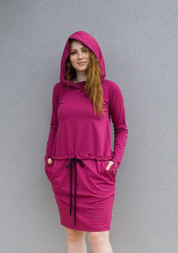 pink hoodie outfit womens