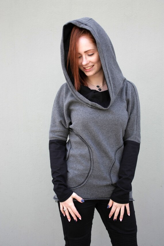 Sweater hoodie womens best sale