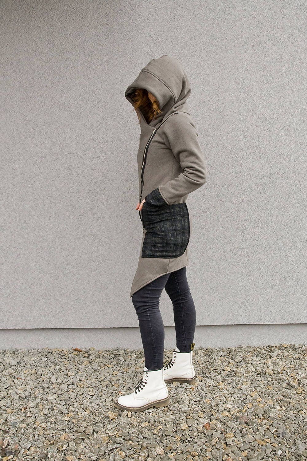 Asymmetrical Hoodie, Women Sweatshirt, Hoodie Jacket, Big Asymmetrical Hoodie, Women Sweatshirt, Hoodie Jacket, Big