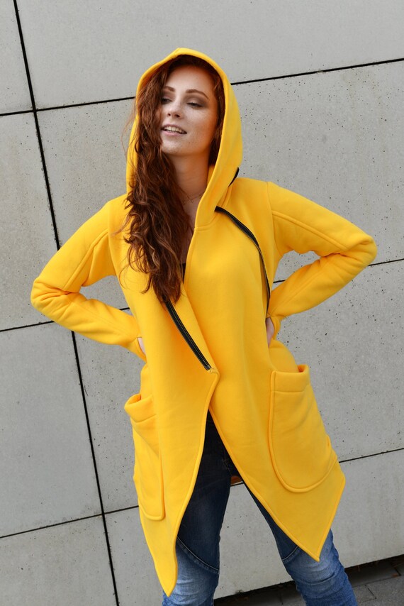 Yellow hoodie sale womens uk