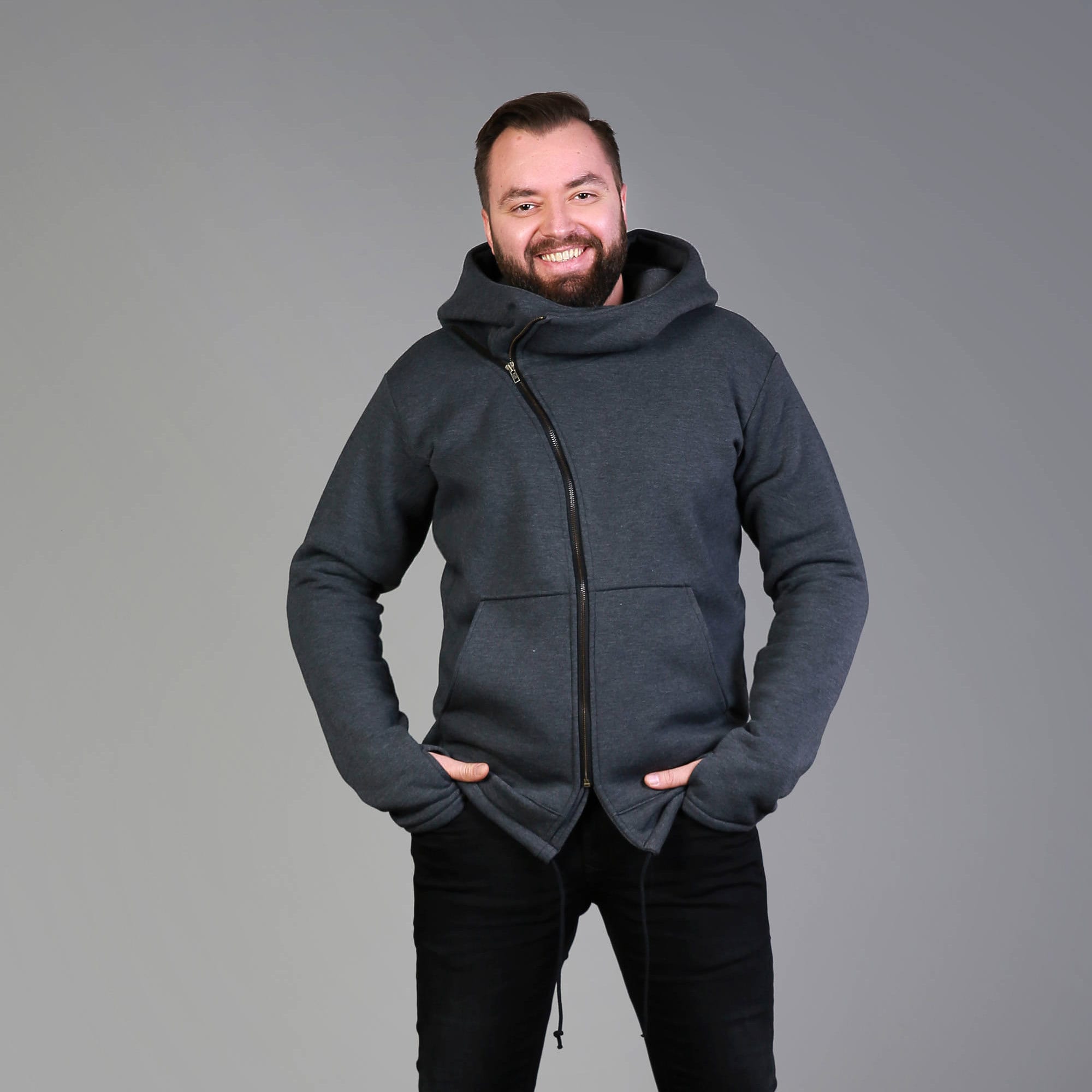 asymmetric hoodie