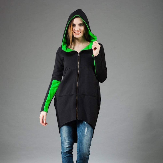 sweatshirt coat plus size