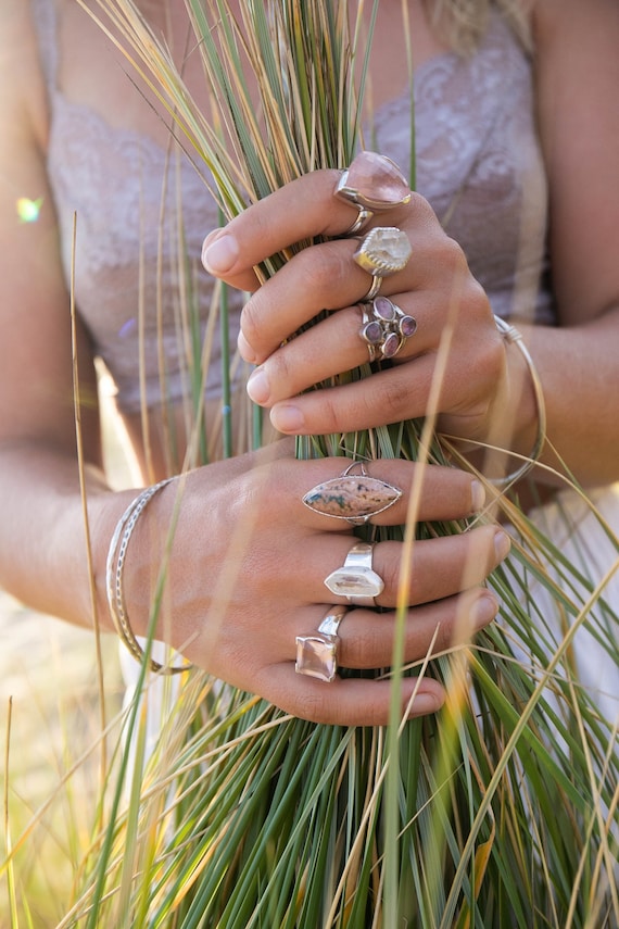 Best Vintage Native American Navajo Ocean Japser Sterling Silver Bracelet Best Vintage Native American Navajo Ocean Japser Sterling Silver Bracelet