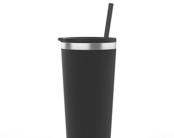 DIY 22 oz Matte Black Roadie Steel Maars Tumbler / Do It Yourself Matte Black Tumbler / Bride / Groom / Groomsmen / Bridesmaid / Black Cup