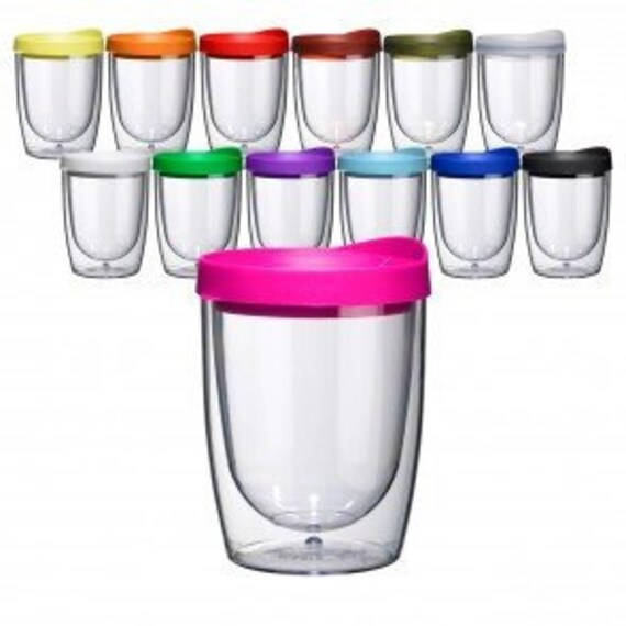 CLEARANCE Do It Yourself Blank 10 Oz Maars Clear Acrylic Stemless