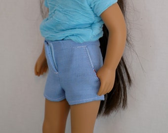 Shorts for 14.5 inch dolls like Glitter Girls or Wellie Wishers and other dolls of similar size.