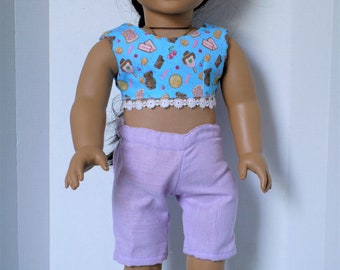 Mix 'n' Match Shorts for 18 inch dolls