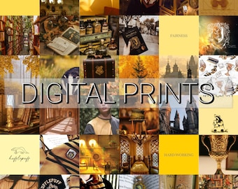 Hufflepuff Aesthetic Etsy