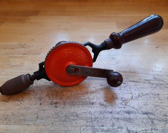 Vintage Stanley Hand Drill 1960's C0525 