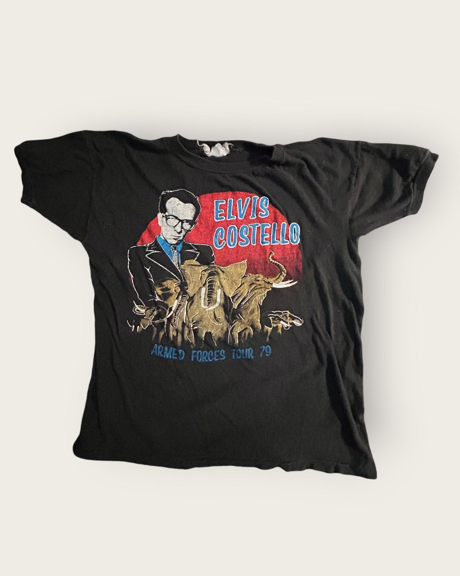 Elvis Costello Vintage T Shirt - Etsy