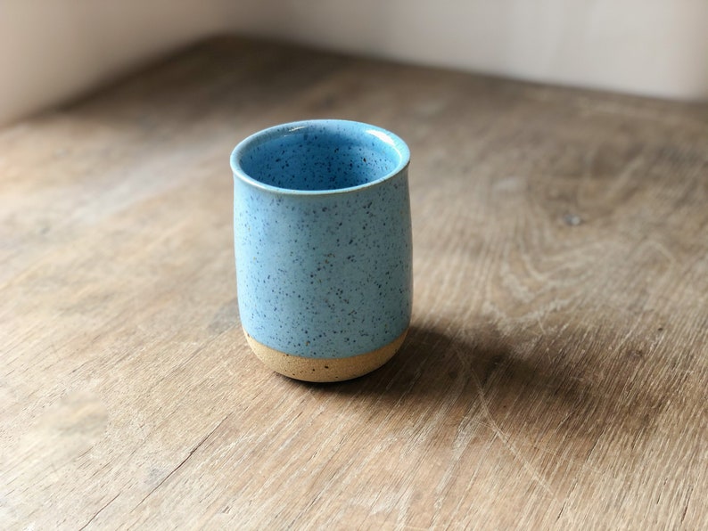 Tasse/tasse en céramique faite à la main Türkis