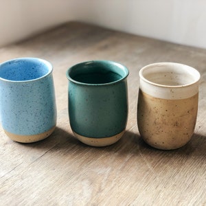 Ceramic mug/drinking cup hand-made