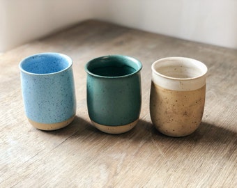 Ceramic mug/drinking cup hand-made