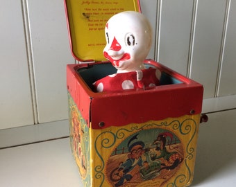 1961 mattel jack in the box