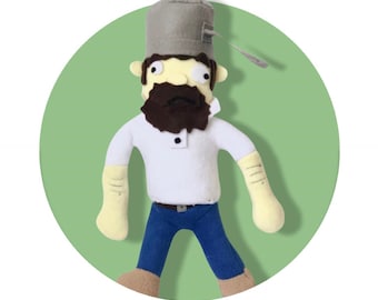 Plants Vs Zombies Plush: CUSTOM CRAZY DAVE - Etsy