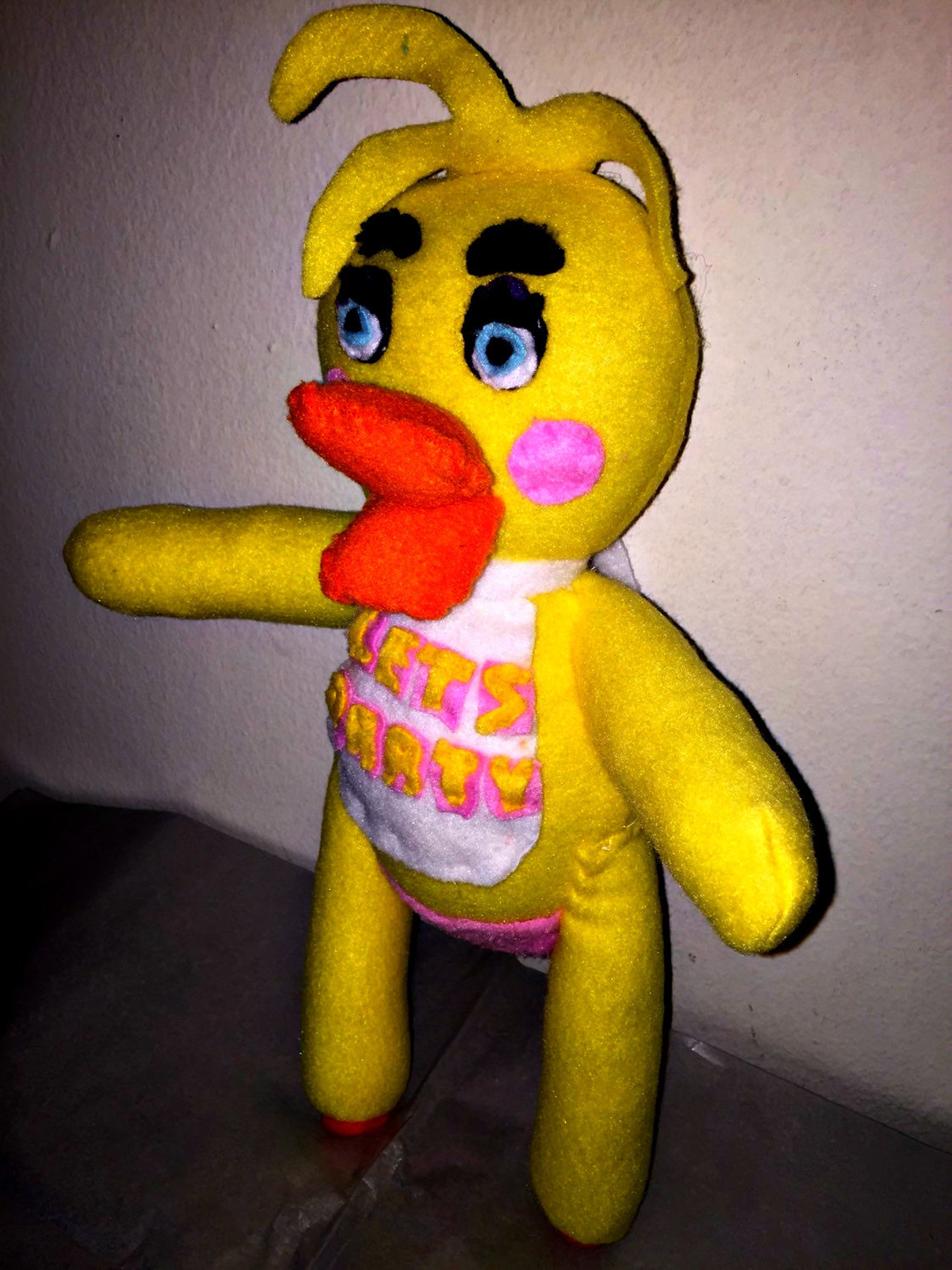 Toy Chica Five Nights at Freddys soft plush FNAF Scary Etsy