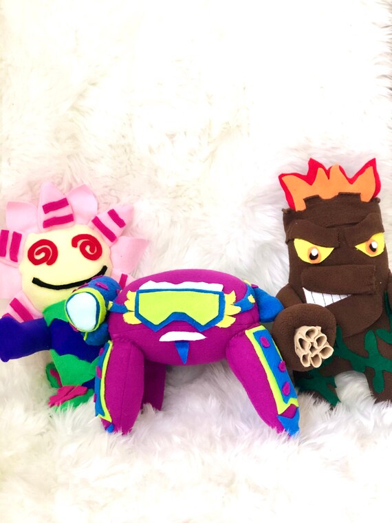 royal hypno flower plush