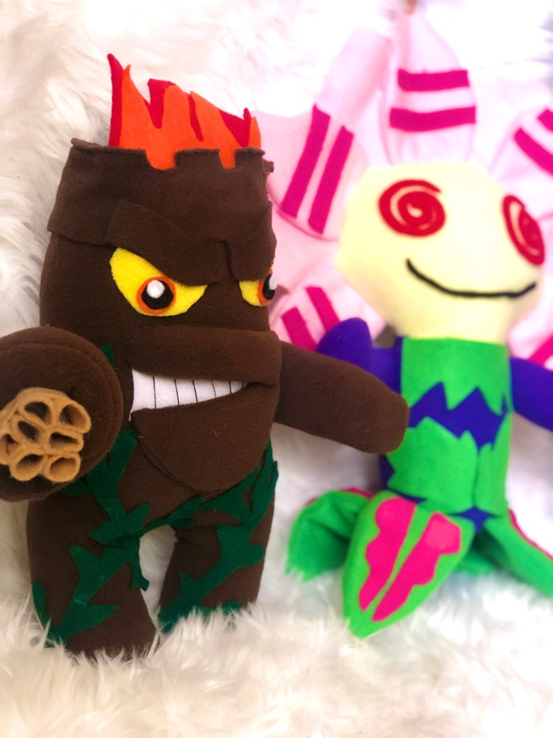 Torchwood Plants Vs Zombies Plush | Etsy