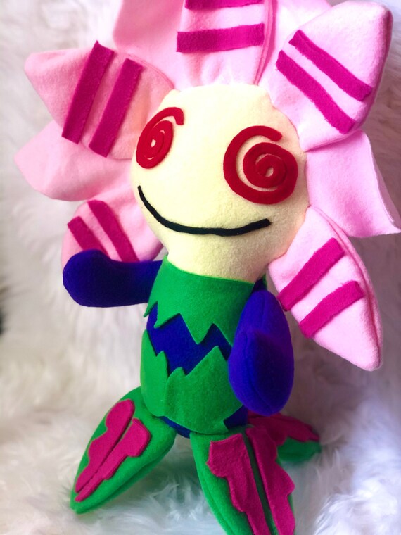 royal hypno flower plush