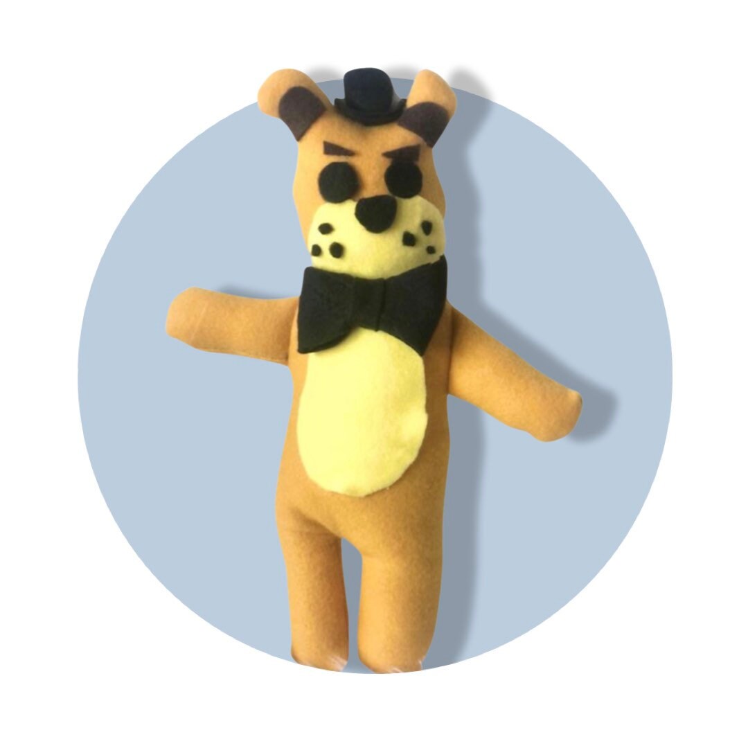 Golden Freddy Five Nights at Freddys Plush Toy