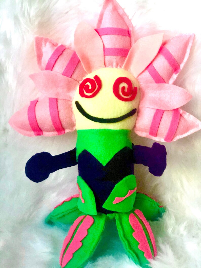royal hypno flower plush