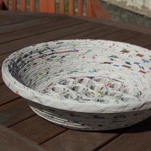 Large Recycled Paper Bowl. - Etsy
