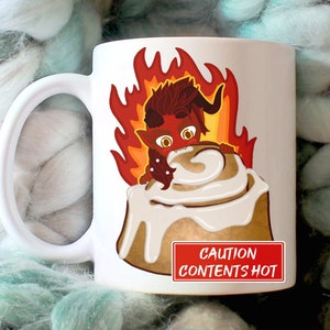 ON SALE Karlach cinnamon roll, BG3, Karlach, Baldurs Gate 3
