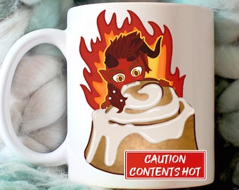 ON SALE Karlach cinnamon roll, BG3, Karlach, Baldurs Gate 3