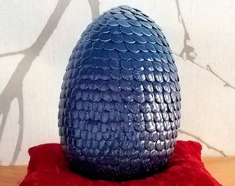 Nightfall dragon egg, large dragon egg, decorative, dragon egg