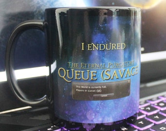 FFXIV error 2002, ffxiv queue, ffxiv mug, final fantasy mug, ffxiv world full, ffxiv Endwalker, ffxiv gift