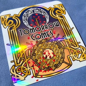 Tomorrow comes, clair obscure expedition 33 inspired, expedition 33 sticker, art deco mug, clair obscure expedition 33, gamer gift