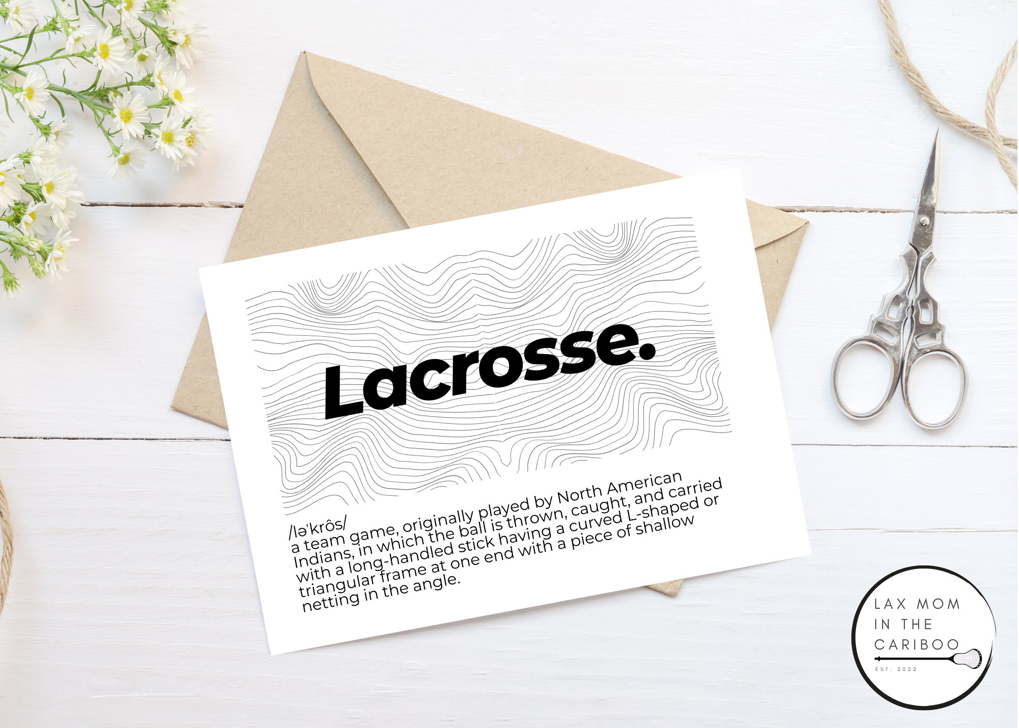 Lacrosse Card Printable blank Inside Lacrosse Definition, Greeting Card