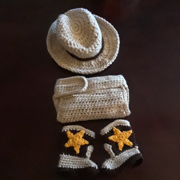 Cowboy Set, Halloween, Cowboy Hat, Cowgirl Hat, Diaper Cover, Boots, Baby clothing, Girls clothing, Boys Clothing,Rodeo clothing