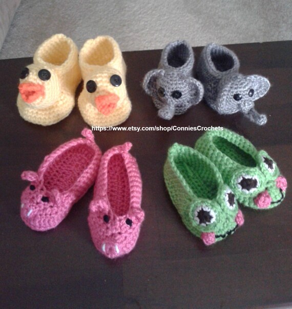 animal baby shoes