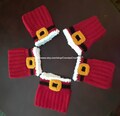 Crochet Santa/Leprechaun Boot Cuffs: Holiday Costume Accessories