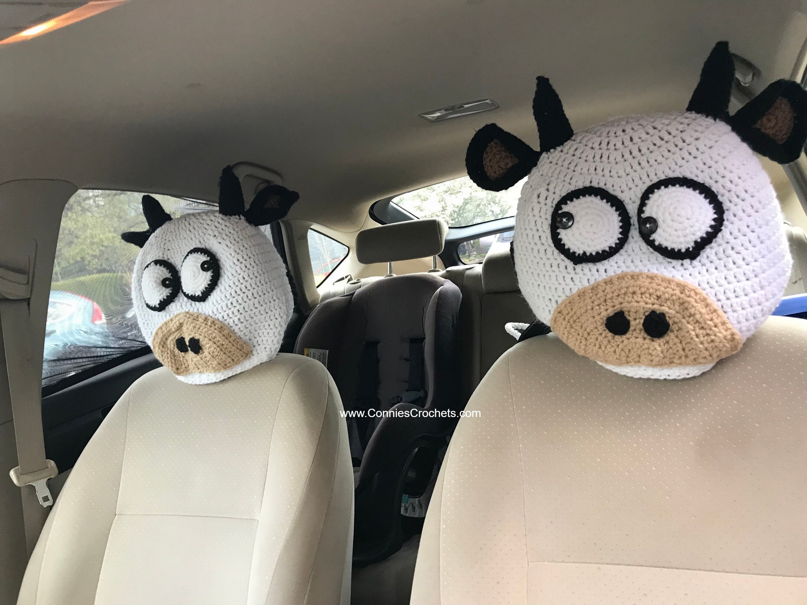 Car Headrest Covers Novelty item Gifts Birthday Gifts Etsy