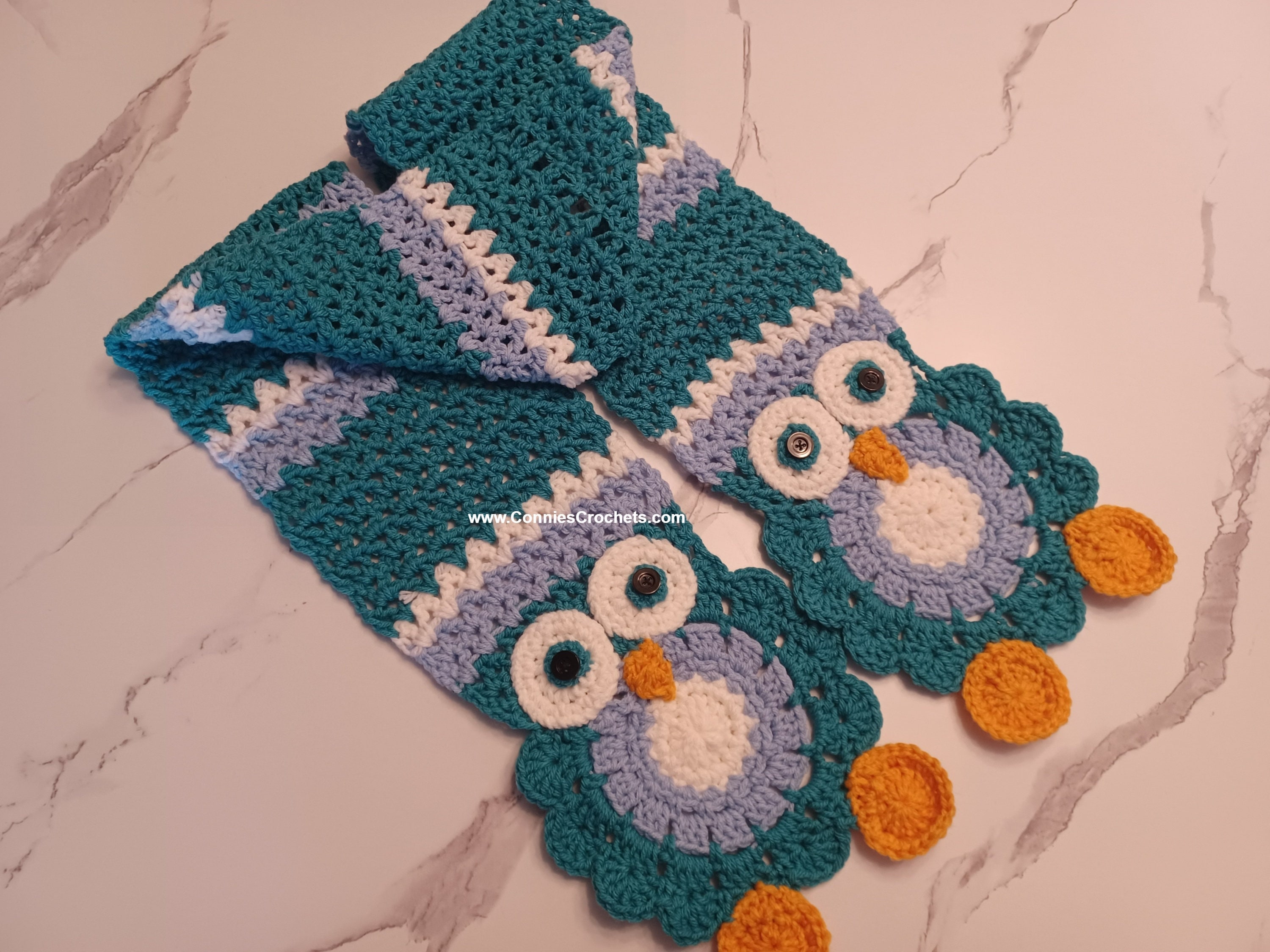 Giv-A-Hoot Owl Scarf, Winter Scarf, Fashion Scarves, Women Scarf, Children's Scarf, Neck Scarf,