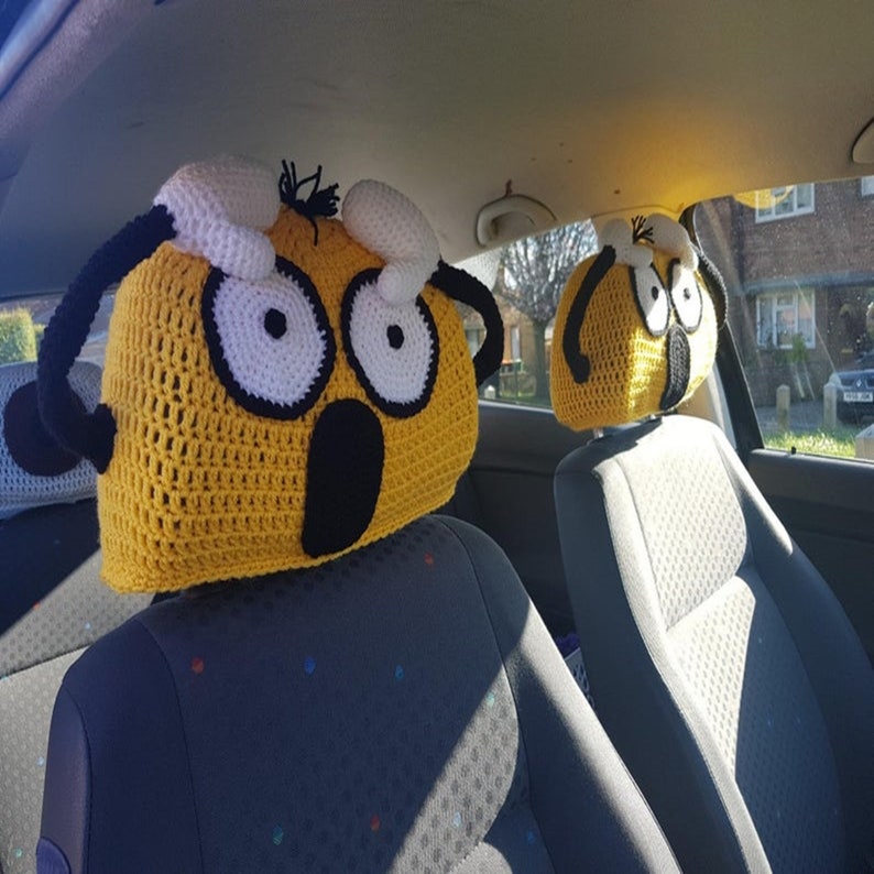 Car Headrest Covers Novelty item Gifts Birthday Gifts Etsy