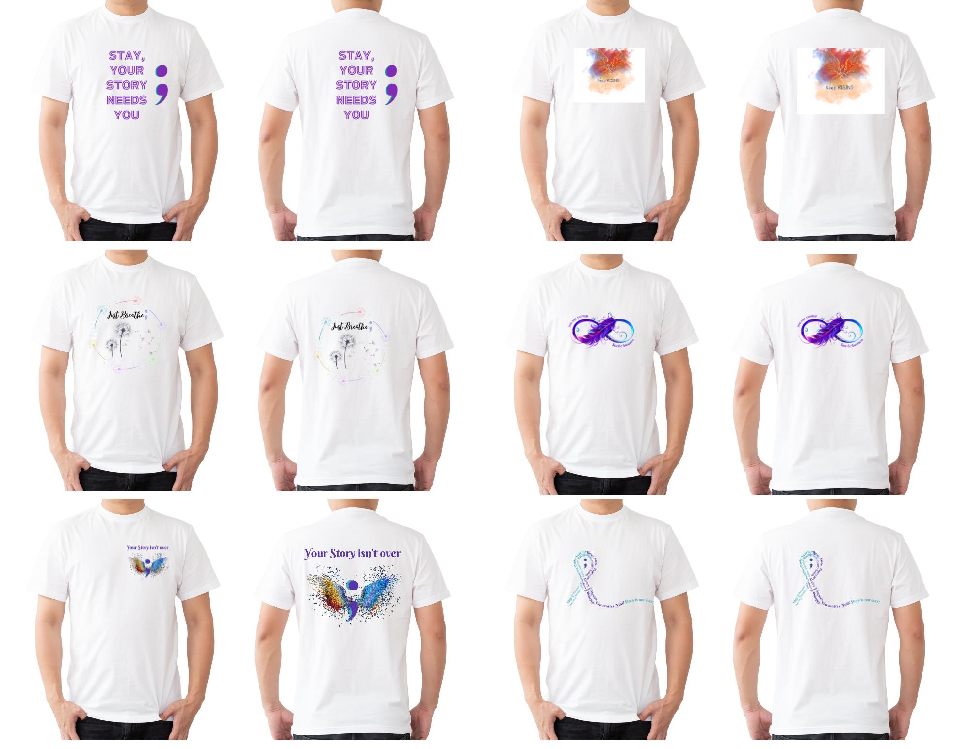 5 Awareness Designs Made by Me. - Etsy