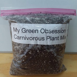 Soil mix for carnivorous plants - quart size