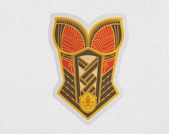 Okoye Corset Sticker