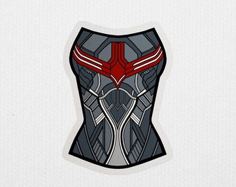 Original Falcon Corset Sticker