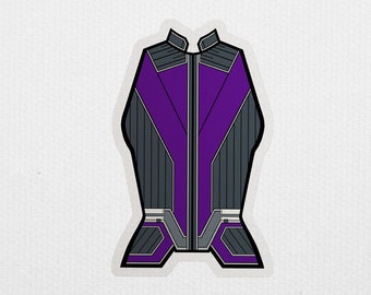 Hawkeye Corset Sticker