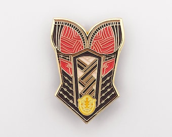 Okoye Corset Enamel Pin - Dora Milaje
