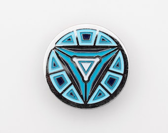 Arc Reactor from Iron Man 2 Enamel Pin | Comic Marvel Avengers Inspired Lapel Pin