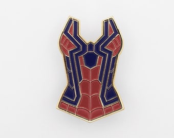 Iron Spider Corset Enamel Pin | Peter Parker