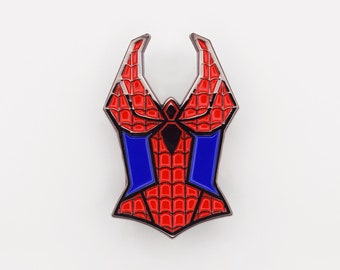 Classic Spidey Corset Enamel Pin