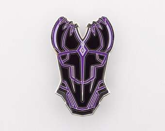 Black Panther Corset Enamel Pin