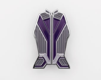 Hawkeye Corset Enamel Pin | Clint Barton