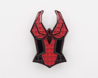 FFH Spider-man red/black suit - Corset Enamel Pin